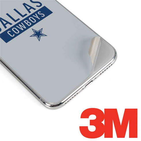 NFL Dallas Cowboys Silver Performance Series iPhone 11 Pro Skin