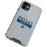 NFL Dallas Cowboys Silver Performance Series iPhone 12 Clear Case
