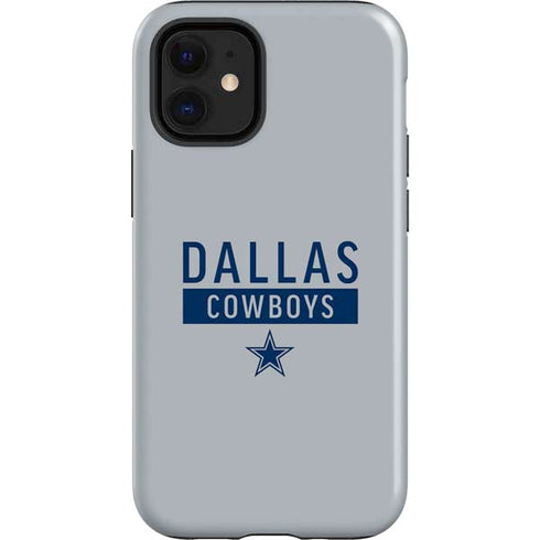 NFL Dallas Cowboys Silver Performance Series iPhone 12 Mini Impact Case