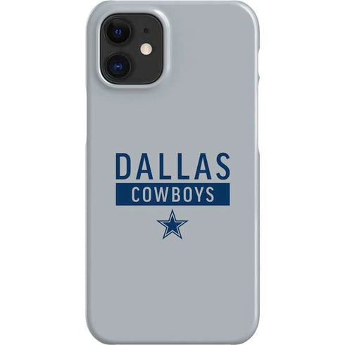 NFL Dallas Cowboys Silver Performance Series iPhone 12 Mini Lite Case