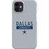 NFL Dallas Cowboys Silver Performance Series iPhone 12 Mini Lite Case