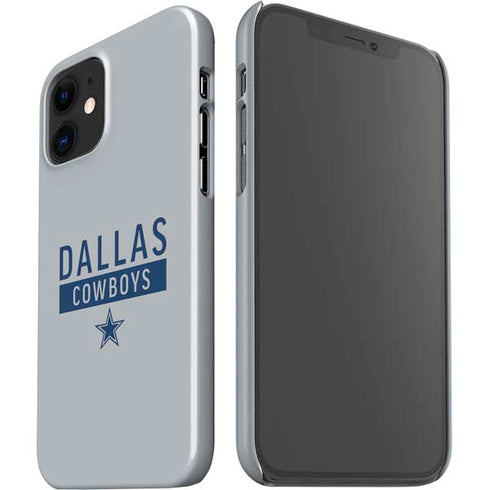 NFL Dallas Cowboys Silver Performance Series iPhone 12 Mini Lite Case