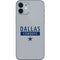 NFL Dallas Cowboys Silver Performance Series iPhone 12 Mini Skin