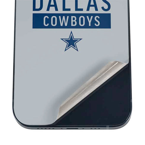 NFL Dallas Cowboys Silver Performance Series iPhone 12 Mini Skin