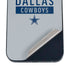 NFL Dallas Cowboys Silver Performance Series iPhone 12 Mini Skin