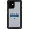 NFL Dallas Cowboys Silver Performance Series iPhone 12 Mini Waterproof Case