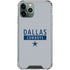 NFL Dallas Cowboys Silver Performance Series iPhone 12 Pro Clear Case