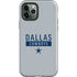 NFL Dallas Cowboys Silver Performance Series iPhone 12 Pro Impact Case