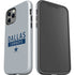 NFL Dallas Cowboys Silver Performance Series iPhone 12 Pro Impact Case
