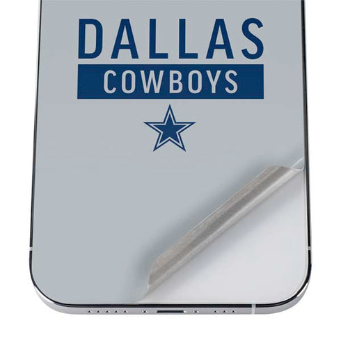 NFL Dallas Cowboys Silver Performance Series iPhone 12 Pro Skin