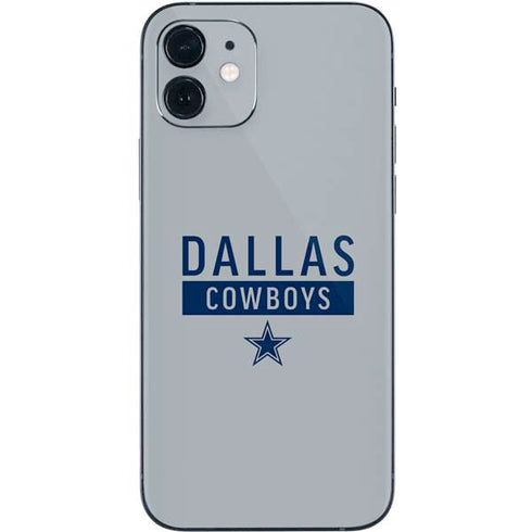 NFL Dallas Cowboys Silver Performance Series iPhone 12 Skin