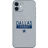 NFL Dallas Cowboys Silver Performance Series iPhone 12 Skin
