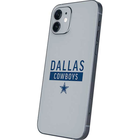 NFL Dallas Cowboys Silver Performance Series iPhone 12 Skin