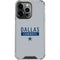 NFL Dallas Cowboys Silver Performance Series iPhone 13 Pro Clear Case