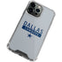 NFL Dallas Cowboys Silver Performance Series iPhone 13 Pro Max Clear Case