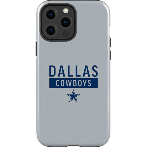NFL Dallas Cowboys Silver Performance Series iPhone 13 Pro Max Impact Case