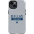 NFL Dallas Cowboys Silver Performance Series iPhone 14 Plus Impact Case