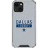 NFL Dallas Cowboys Silver Performance Series iPhone 15 Plus Clear Case