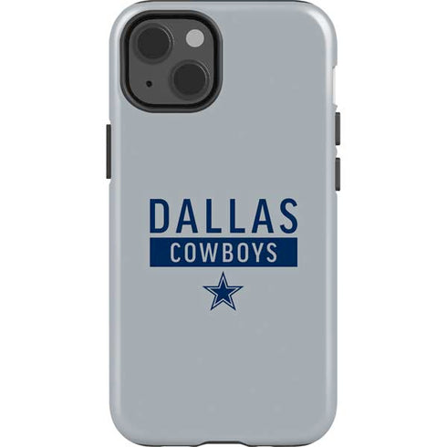 NFL Dallas Cowboys Silver Performance Series iPhone 15 Impact Case