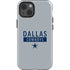 NFL Dallas Cowboys Silver Performance Series iPhone 15 Impact Case