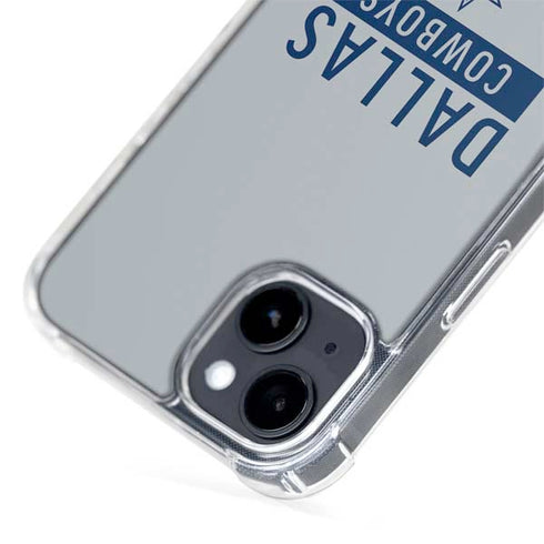 NFL Dallas Cowboys Silver Performance Series iPhone 15 Plus MagSafe Case