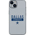 NFL Dallas Cowboys Silver Performance Series iPhone 14 Plus Skin
