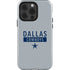 NFL Dallas Cowboys Silver Performance Series iPhone 15 Pro Impact Case