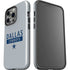 NFL Dallas Cowboys Silver Performance Series iPhone 15 Pro Impact Case