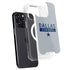 NFL Dallas Cowboys Silver Performance Series iPhone 15 Pro MagSafe Case