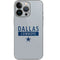NFL Dallas Cowboys Silver Performance Series iPhone 14 Pro Skin