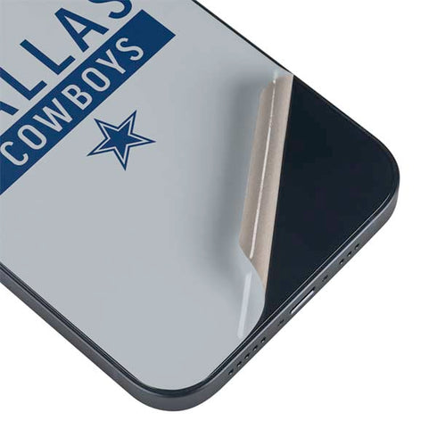 NFL Dallas Cowboys Silver Performance Series iPhone 14 Skin
