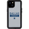 NFL Dallas Cowboys Silver Performance Series iPhone 15 Plus Waterproof Case