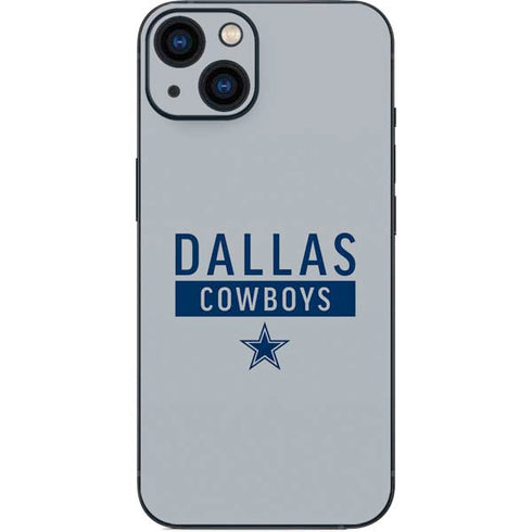 NFL Dallas Cowboys Silver Performance Series iPhone 15 Skin