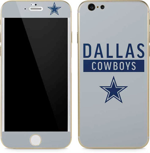 NFL Dallas Cowboys Silver Performance Series iPhone 6/6s Skin