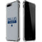 NFL Dallas Cowboys Silver Performance Series iPhone 7/8 Plus Clear Case