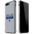 NFL Dallas Cowboys Silver Performance Series iPhone 7/8 Plus Clear Case