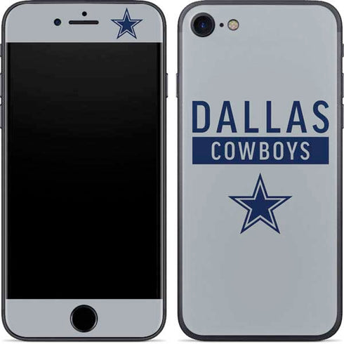 NFL Dallas Cowboys Silver Performance Series iPhone 7 Skin