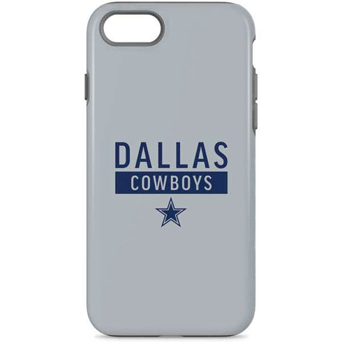 NFL Dallas Cowboys Silver Performance Series iPhone 8 Pro Case