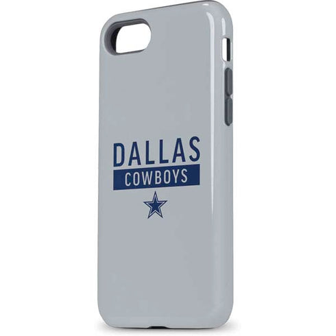 NFL Dallas Cowboys Silver Performance Series iPhone 8 Pro Case