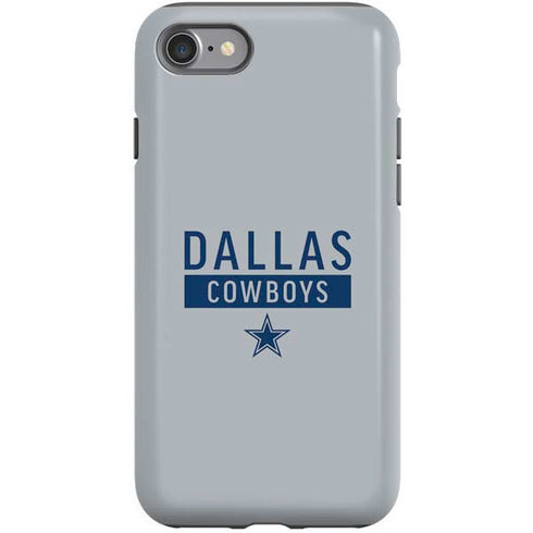 NFL Dallas Cowboys Silver Performance Series iPhone SE (2nd & 3rd Gen) Pro Case