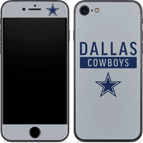 NFL Dallas Cowboys Silver Performance Series iPhone SE (2nd & 3rd Gen) Skin