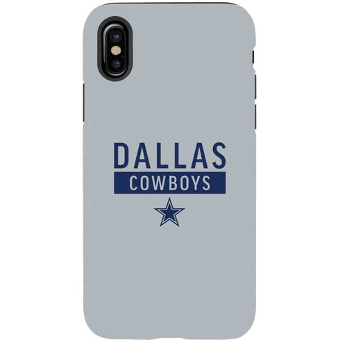 NFL Dallas Cowboys Silver Performance Series iPhone X Pro Case