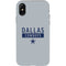 NFL Dallas Cowboys Silver Performance Series iPhone X Pro Case