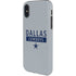 NFL Dallas Cowboys Silver Performance Series iPhone X Pro Case