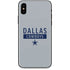 NFL Dallas Cowboys Silver Performance Series iPhone X Skin
