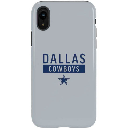 NFL Dallas Cowboys Silver Performance Series iPhone XR Pro Case