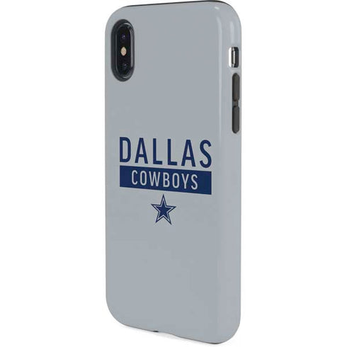 NFL Dallas Cowboys Silver Performance Series iPhone XS Pro Case