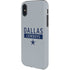 NFL Dallas Cowboys Silver Performance Series iPhone XS Pro Case