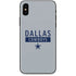 NFL Dallas Cowboys Silver Performance Series iPhone XS Skin