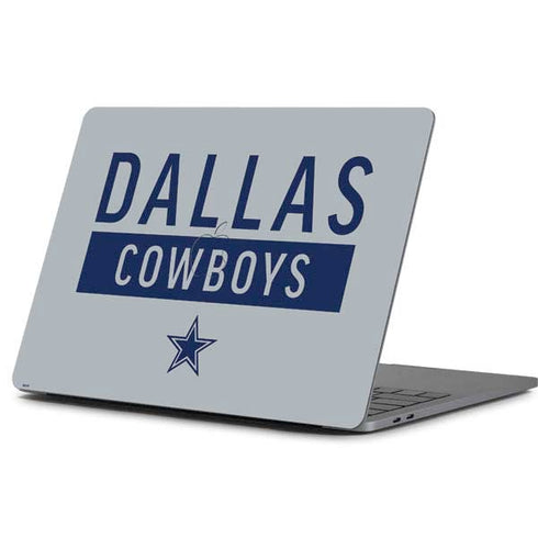 NFL Dallas Cowboys Silver Performance Series Apple MacBook Pro 13-inch Skin